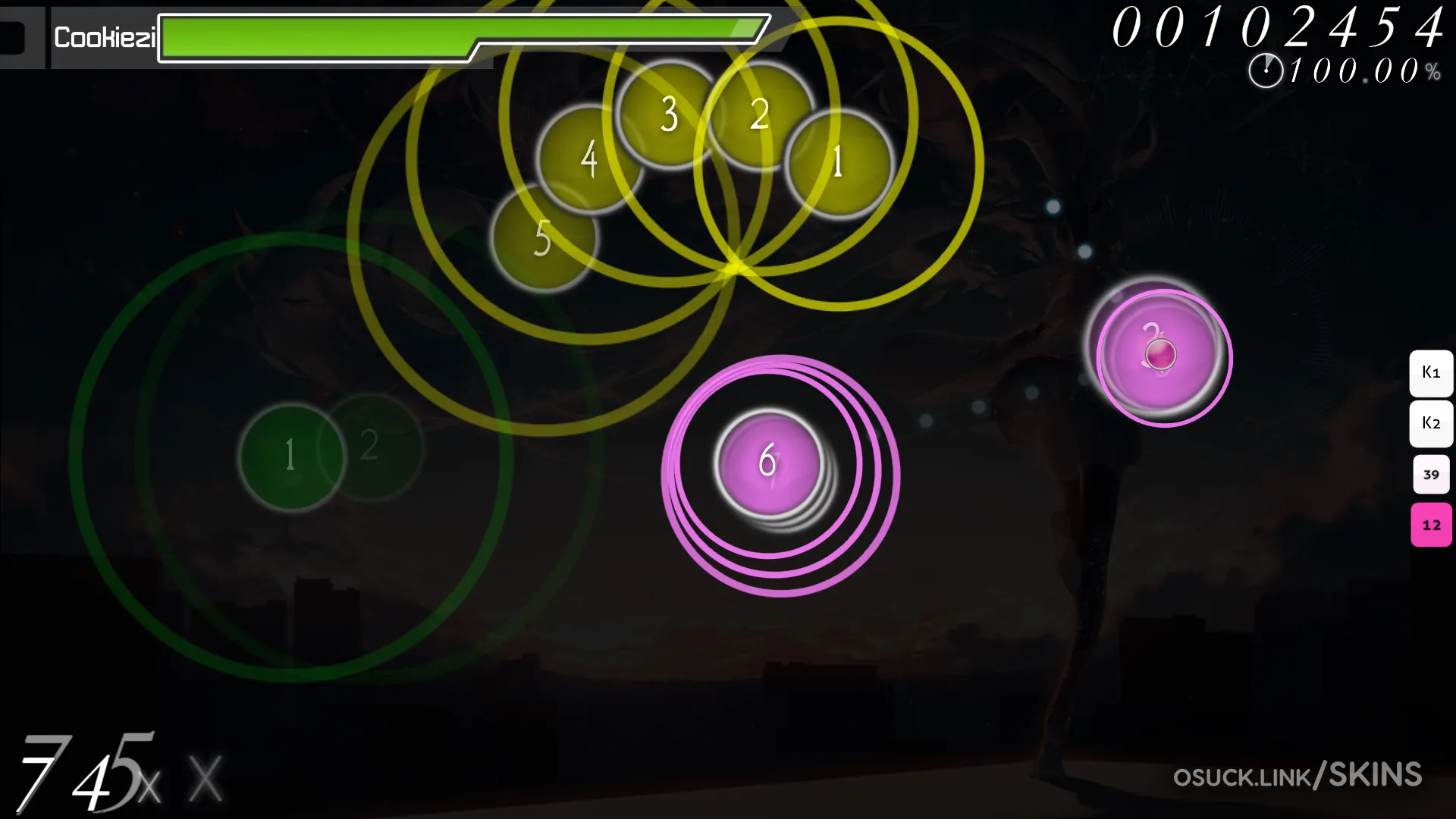Cookiezi / chocomint skin